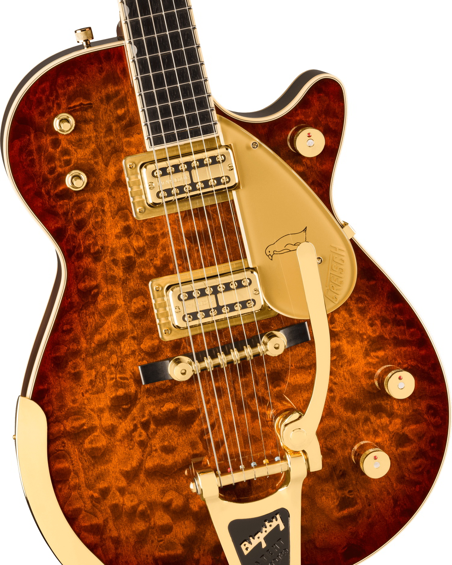 G6134TGQM-59 Limited Edition Quilt Classic Penguin™ with Bigsby®, Ebony Fingerboard, Forge Glow追加画像 G6134TGQM-59 Limited Edition Quilt Classic Penguin™ with Bigsby®, Ebony Fingerboard, Forge Glow追加画像