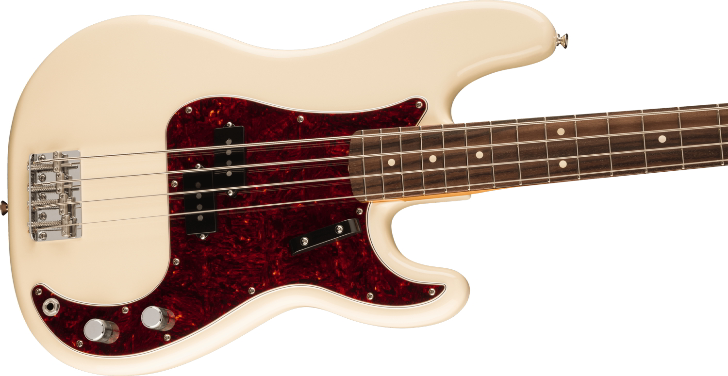 Vintera® II '60s Precision Bass®, Rosewood Fingerboard, Olympic White追加画像 Vintera® II '60s Precision Bass®, Rosewood Fingerboard, Olympic White追加画像