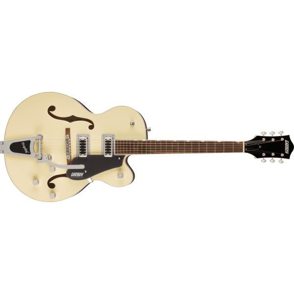 GRETSCH-G5420T Electromatic® Classic Hollow Body Single-Cut with Bigsby®, Laurel Fingerboard, Two-Tone Vintage White/London Grey