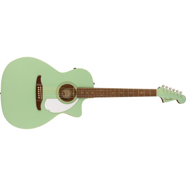 Fender-Newporter Player, Walnut Fingerboard, White Pickguard, Surf Green