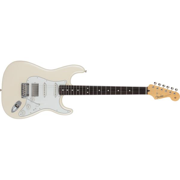 Fender-ストラトキャスター2024 Collection Made in Japan Hybrid II Stratocaster® HSS, Rosewood Fingerboard, Olympic Pearl