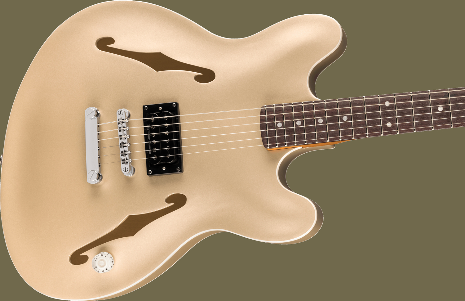 Tom DeLonge Starcaster®, Rosewood Fingerboard, Chrome Hardware, Satin Shoreline Gold追加画像 Tom DeLonge Starcaster®, Rosewood Fingerboard, Chrome Hardware, Satin Shoreline Gold追加画像
