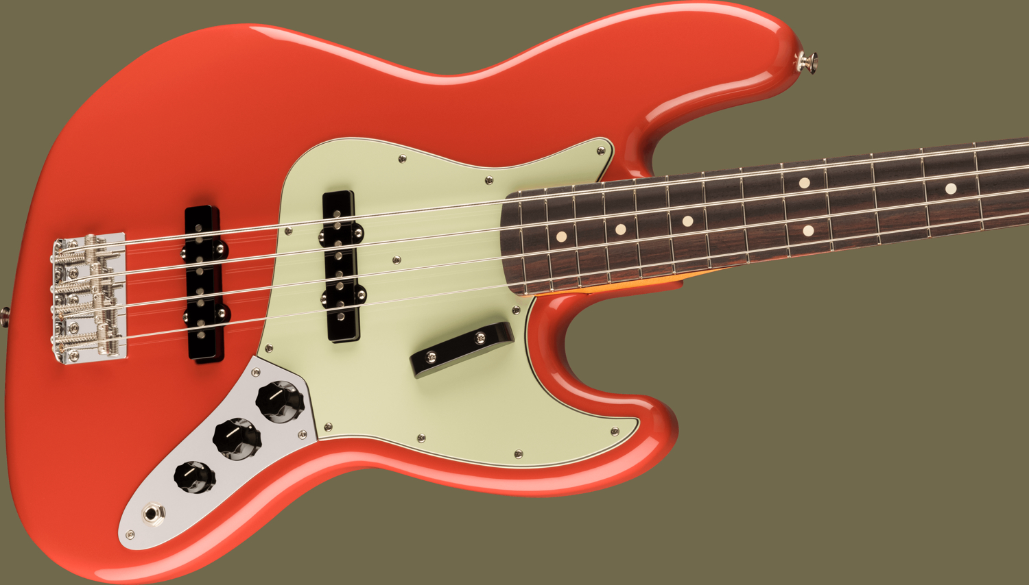 Vintera® II '60s Jazz Bass®, Rosewood Fingerboard, Fiesta Red追加画像 Vintera® II '60s Jazz Bass®, Rosewood Fingerboard, Fiesta Red追加画像