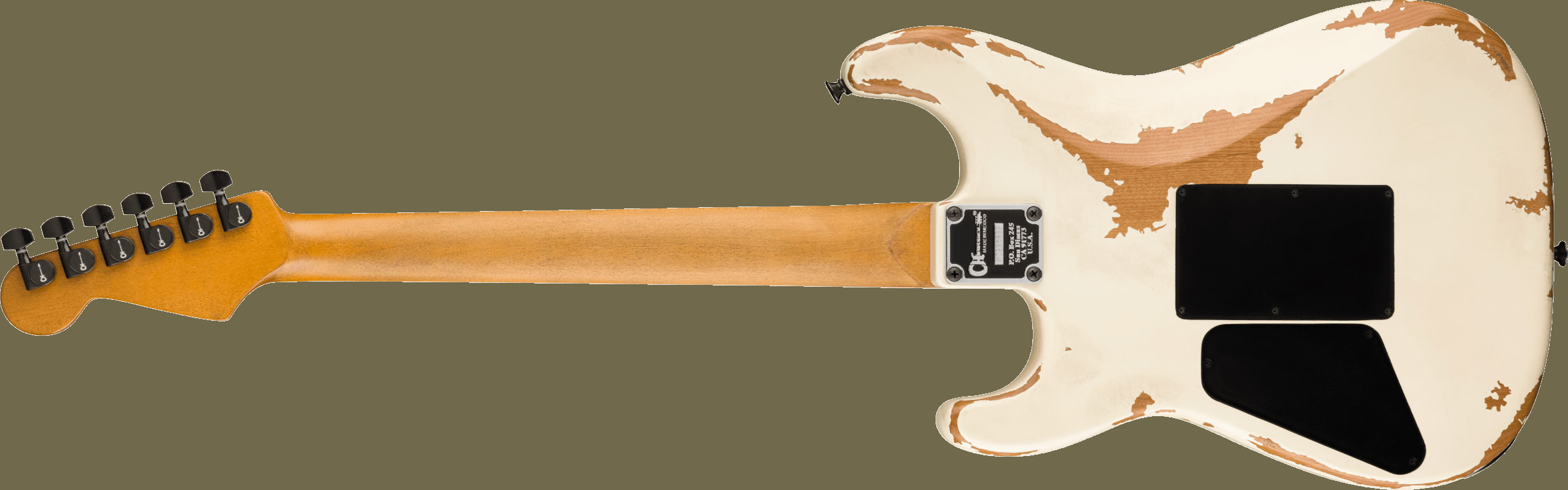Pro-Mod Relic San Dimas® Style 1 HH FR PF, Pau Ferro Fingerboard, Weathered White追加画像 Pro-Mod Relic San Dimas® Style 1 HH FR PF, Pau Ferro Fingerboard, Weathered White追加画像