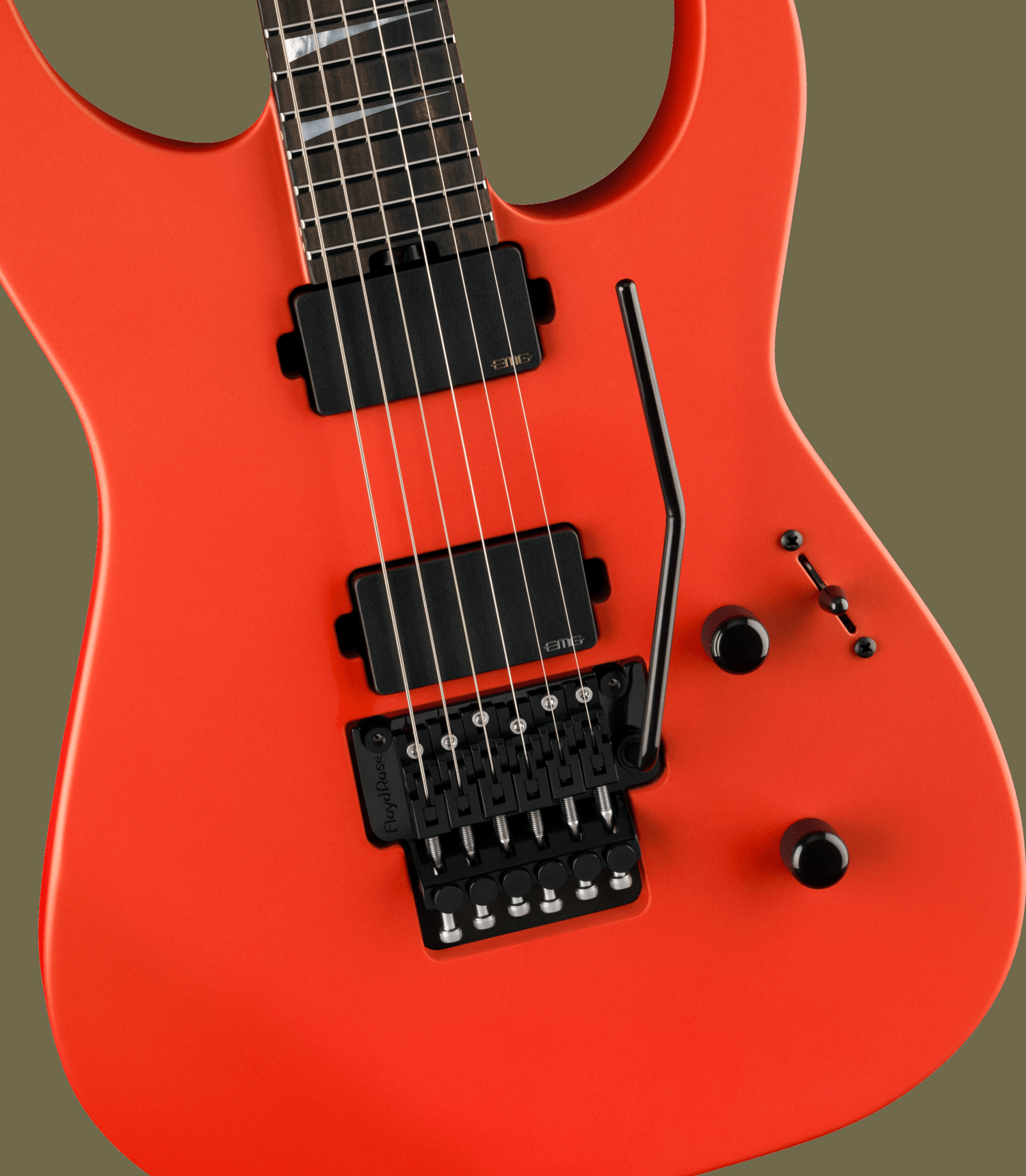 American Series Soloist™ SL2MG, Ebony Fingerboard, Satin Lambo Orange追加画像 American Series Soloist™ SL2MG, Ebony Fingerboard, Satin Lambo Orange追加画像