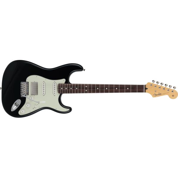 Fender-ストラトキャスター2024 Collection Made in Japan Hybrid II Stratocaster® HSS, Rosewood Fingerboard, Black