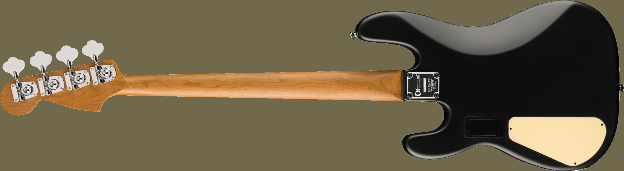 Pro-Mod San Dimas® Bass PJ IV, Caramelized Maple Fingerboard, Satin Black追加画像 Pro-Mod San Dimas® Bass PJ IV, Caramelized Maple Fingerboard, Satin Black追加画像