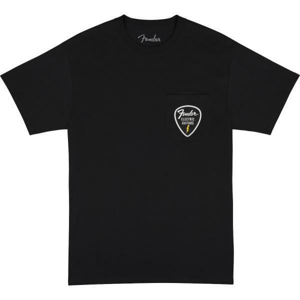 Fender® Pick Patch Pocket Tee, Black, Mサムネイル