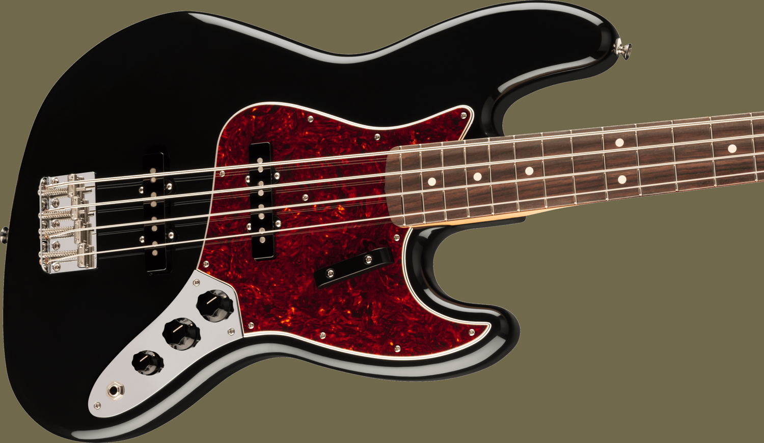 Vintera® II '60s Jazz Bass®, Rosewood Fingerboard, Black追加画像 Vintera® II '60s Jazz Bass®, Rosewood Fingerboard, Black追加画像