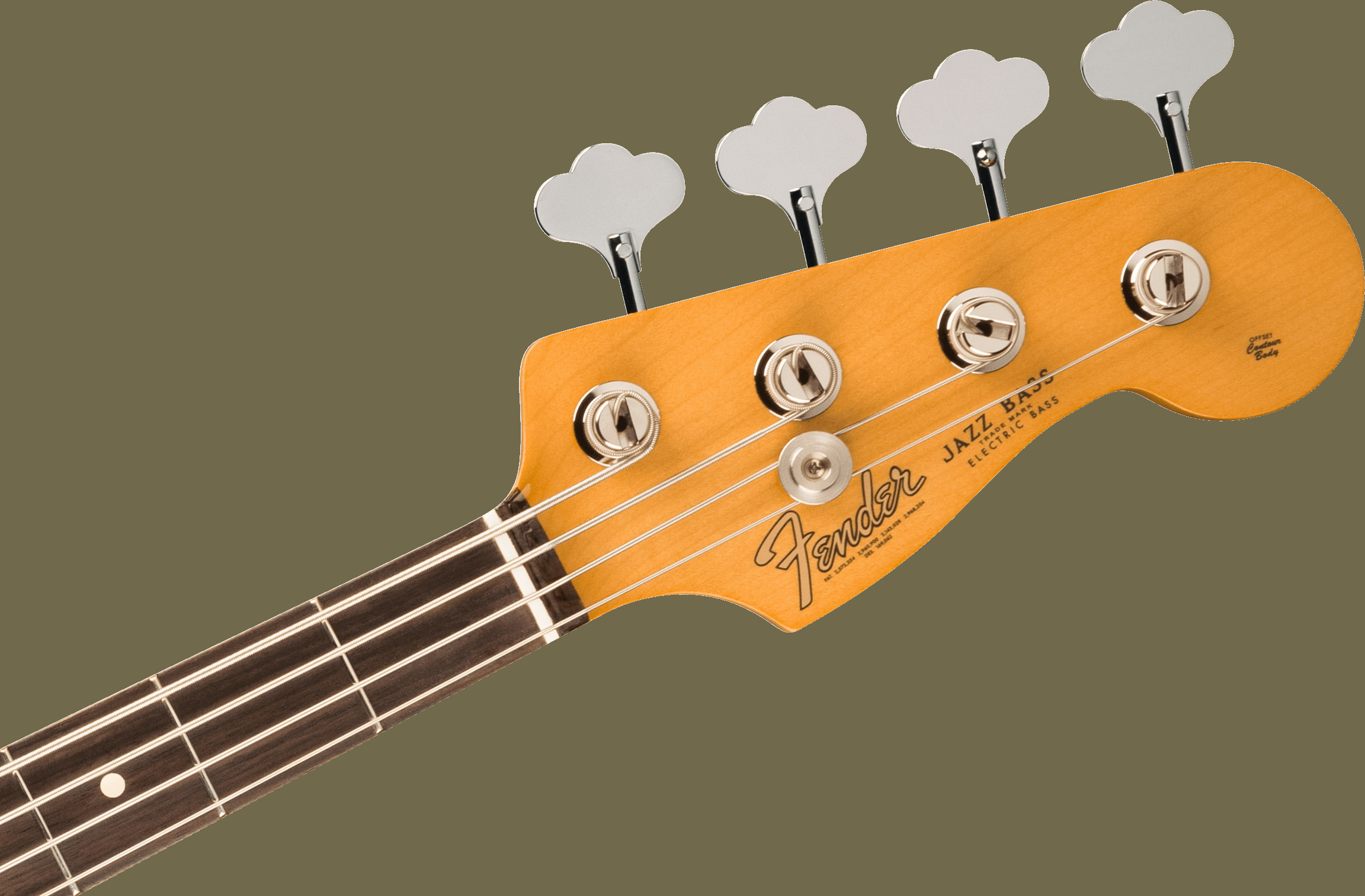 Vintera® II '60s Jazz Bass®, Rosewood Fingerboard, Black追加画像 Vintera® II '60s Jazz Bass®, Rosewood Fingerboard, Black追加画像