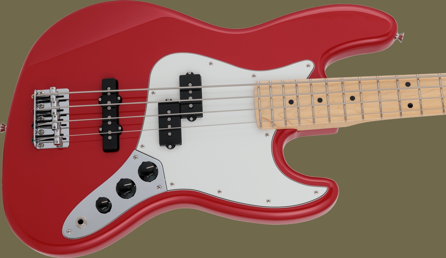 2024 Collection Made in Japan Hybrid II Jazz Bass® PJ, Maple Fingerboard, Modena Red追加画像 2024 Collection Made in Japan Hybrid II Jazz Bass® PJ, Maple Fingerboard, Modena Red追加画像