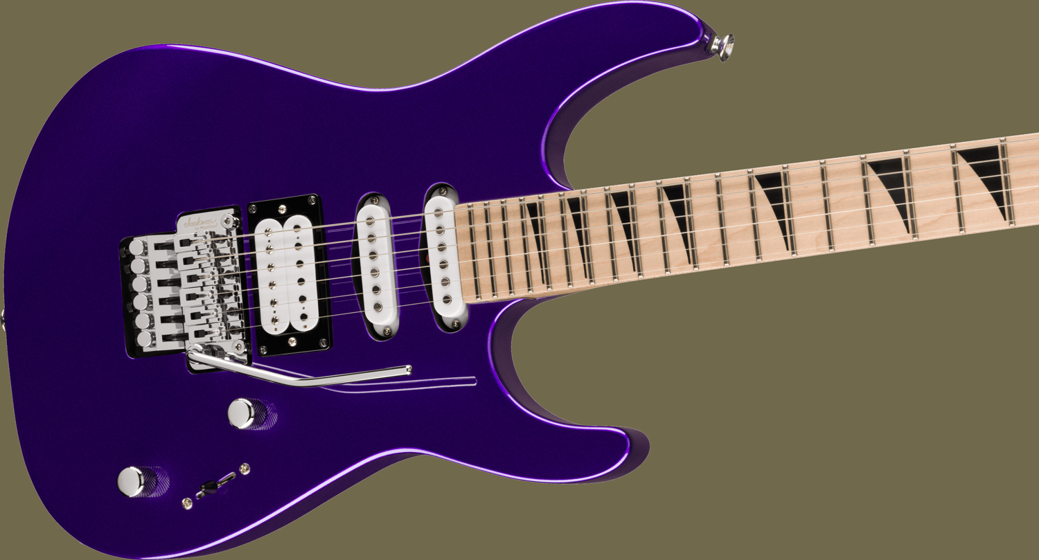 X Series DK3XR M HSS, Maple Fingerboard, Deep Purple Metallic追加画像 X Series DK3XR M HSS, Maple Fingerboard, Deep Purple Metallic追加画像