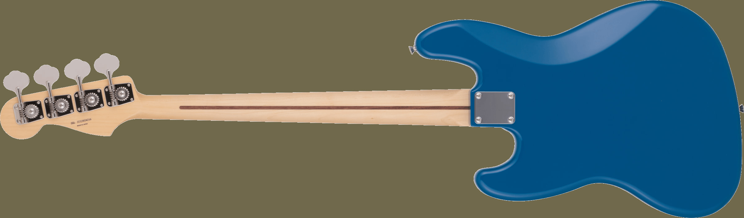 2024 Collection Made in Japan Hybrid II Jazz Bass® PJ, Maple Fingerboard, Forest Blue背面画像 2024 Collection Made in Japan Hybrid II Jazz Bass® PJ, Maple Fingerboard, Forest Blue背面画像