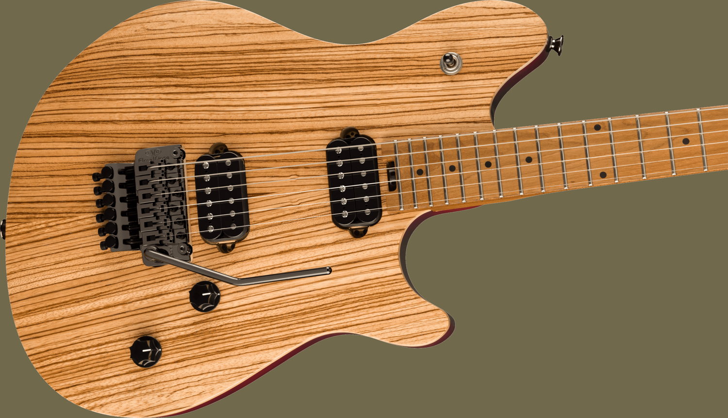 Wolfgang® WG Standard Exotic Zebrawood, Baked Maple Fingerboard, Natural追加画像 Wolfgang® WG Standard Exotic Zebrawood, Baked Maple Fingerboard, Natural追加画像