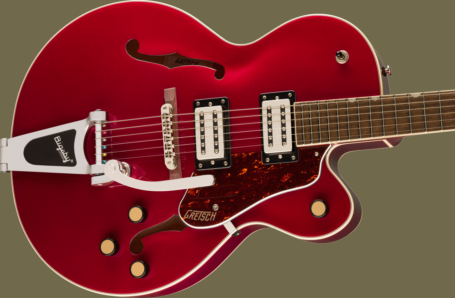 G2420T Streamliner™ Hollow Body with Bigsby®, Laurel Fingerboard, Broad'Tron™ BT-3S Pickups, Brandywine追加画像 G2420T Streamliner™ Hollow Body with Bigsby®, Laurel Fingerboard, Broad'Tron™ BT-3S Pickups, Brandywine追加画像