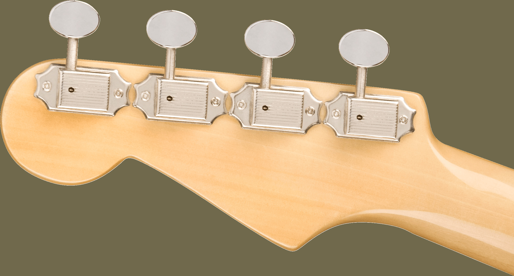Fullerton Strat® Uke, Walnut Fingerboard, White Pickguard Candy Apple Red追加画像 Fullerton Strat® Uke, Walnut Fingerboard, White Pickguard Candy Apple Red追加画像