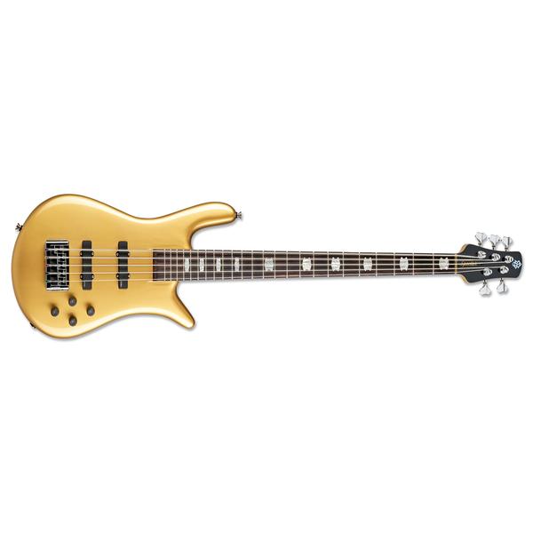 SPECTOR-5弦エレキベースEuro5 Classic Metallic Gold Gloss