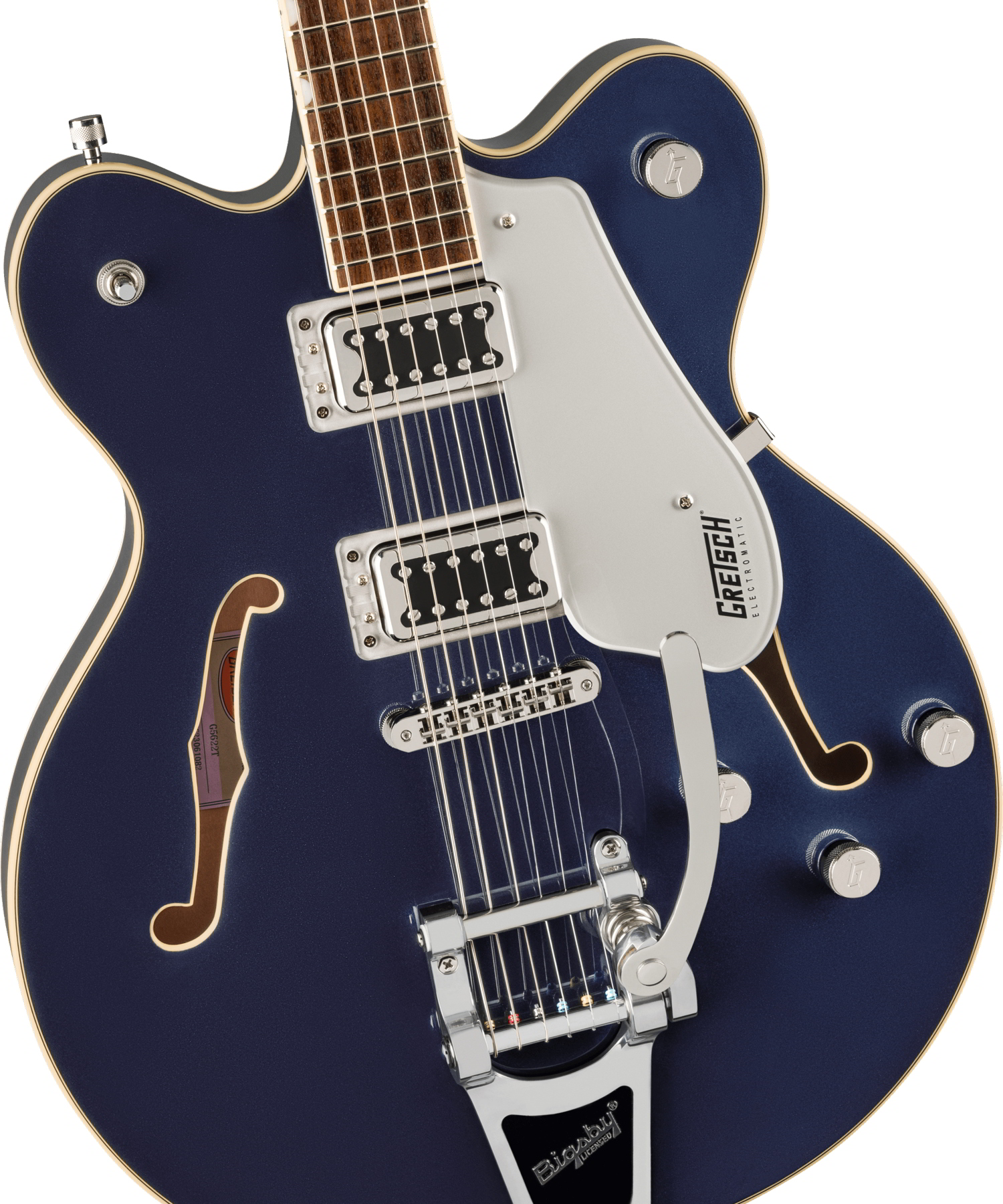 G5622T Electromatic® Center Block Double-Cut with Bigsby®, Laurel Fingerboard, Midnight Sapphire追加画像 G5622T Electromatic® Center Block Double-Cut with Bigsby®, Laurel Fingerboard, Midnight Sapphire追加画像