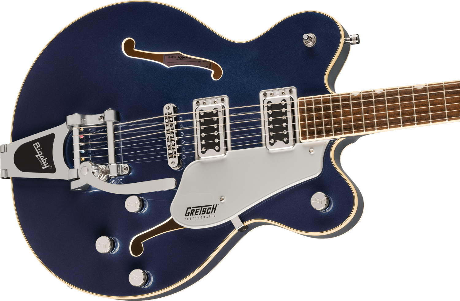 G5622T Electromatic® Center Block Double-Cut with Bigsby®, Laurel Fingerboard, Midnight Sapphire追加画像 G5622T Electromatic® Center Block Double-Cut with Bigsby®, Laurel Fingerboard, Midnight Sapphire追加画像