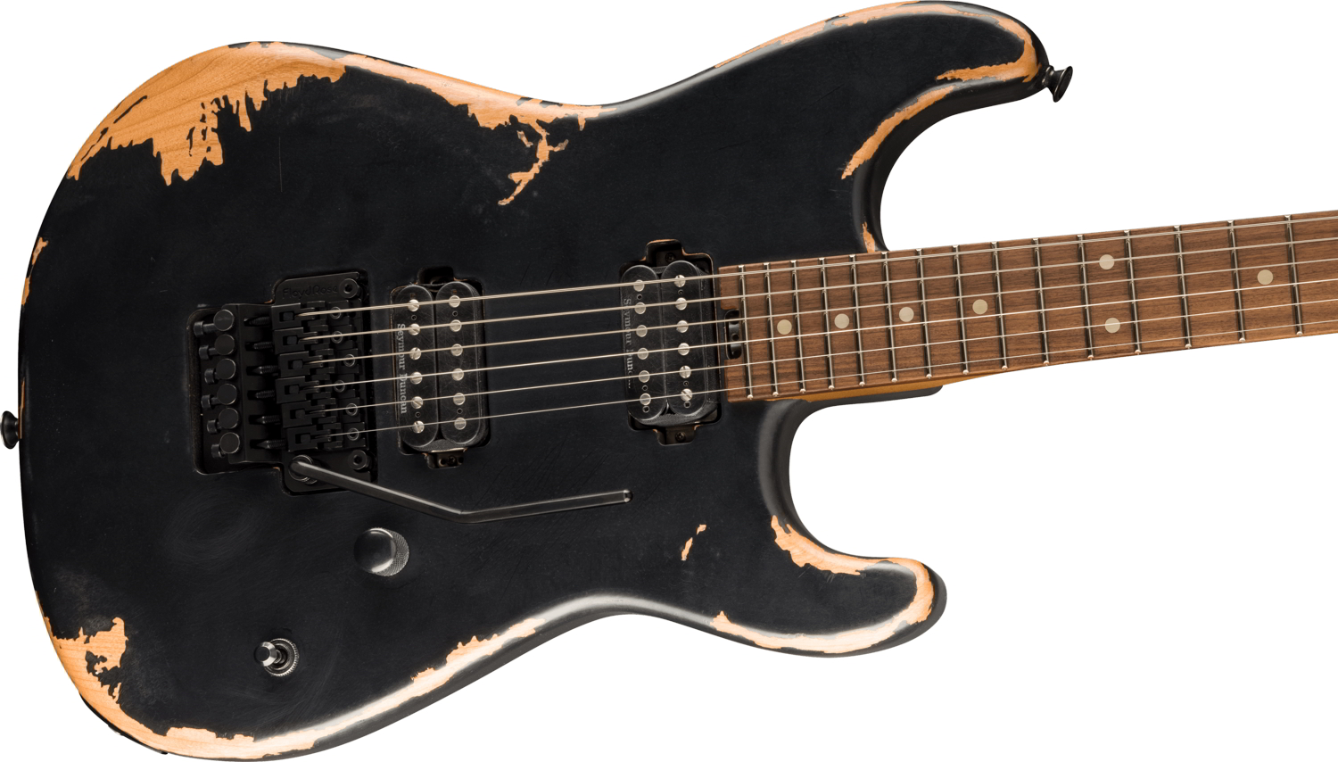 Pro-Mod Relic San Dimas® Style 1 HH FR PF, Pau Ferro Fingerboard, Weathered Black追加画像 Pro-Mod Relic San Dimas® Style 1 HH FR PF, Pau Ferro Fingerboard, Weathered Black追加画像