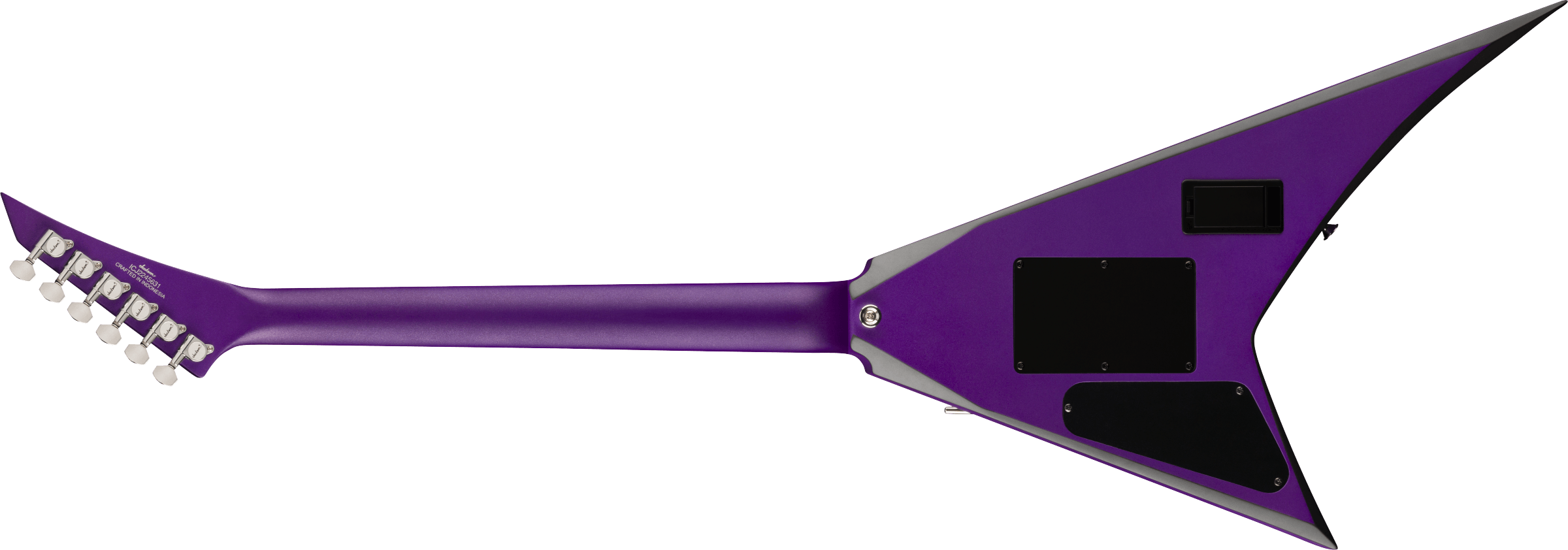 X Series Rhoads RRX24, Laurel Fingerboard, Purple Metallic with Black Bevels追加画像 X Series Rhoads RRX24, Laurel Fingerboard, Purple Metallic with Black Bevels追加画像