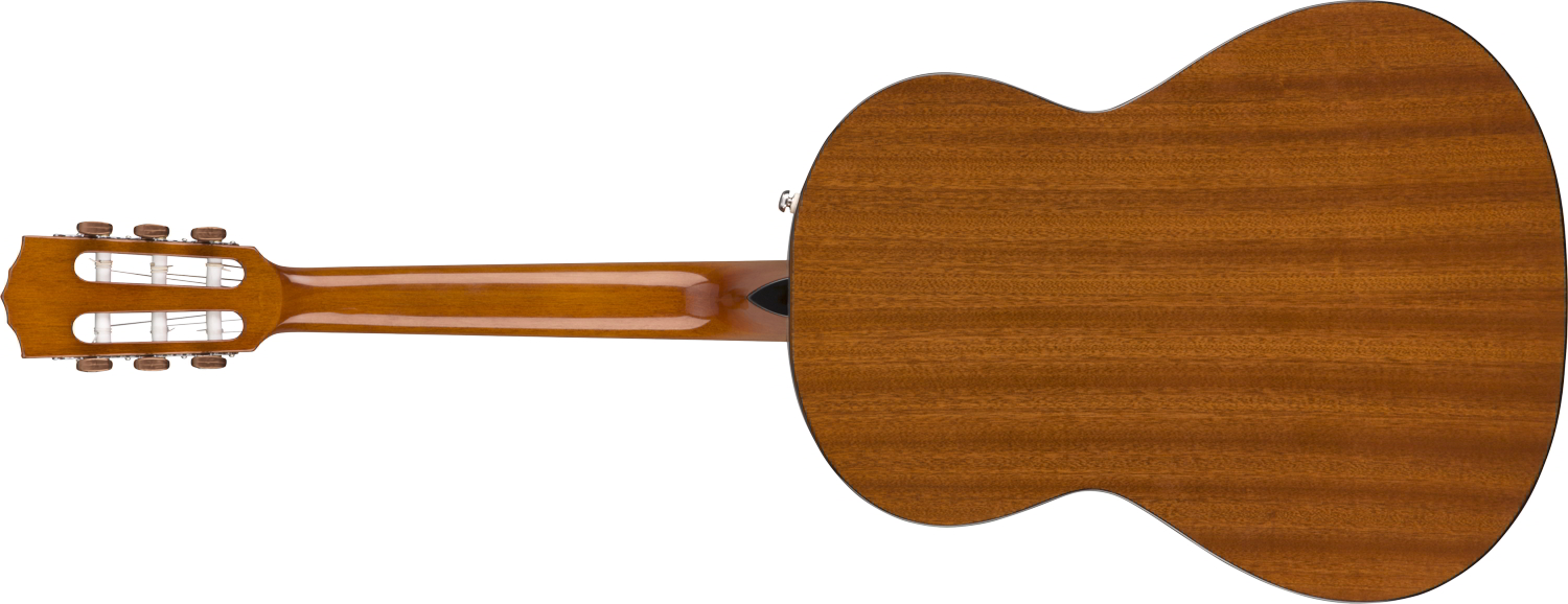 CN-60S Nylon, Walnut Fingerboard, Natural背面画像 CN-60S Nylon, Walnut Fingerboard, Natural背面画像