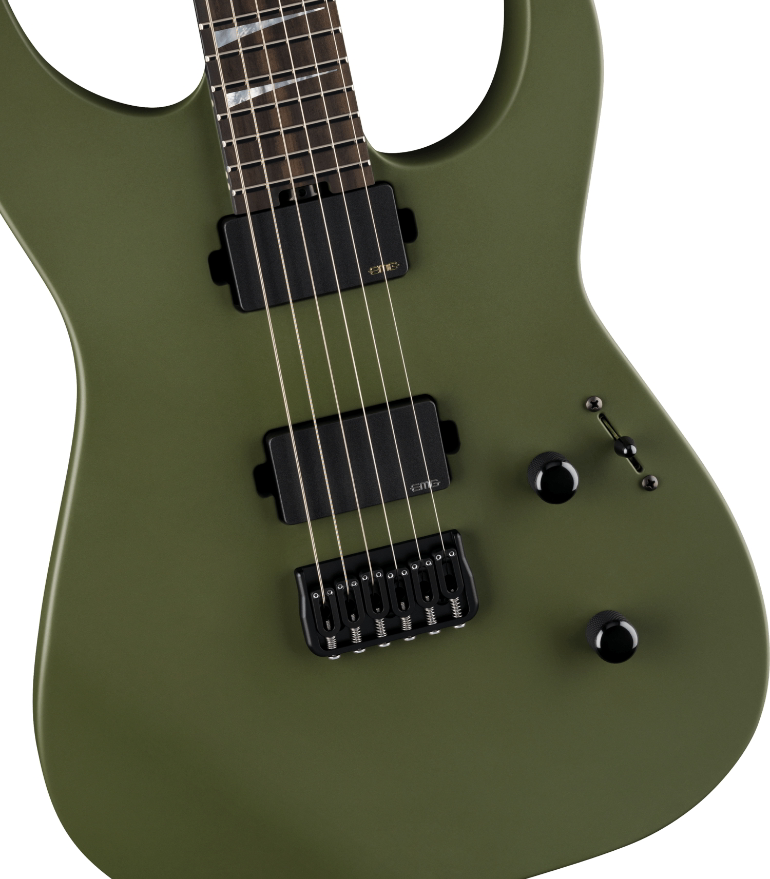 American Series Soloist™ SL2 HT, Ebony Fingerboard, Matte Army Drab追加画像 American Series Soloist™ SL2 HT, Ebony Fingerboard, Matte Army Drab追加画像