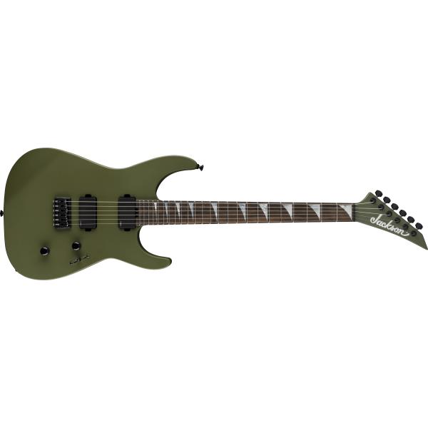 Jackson-エレキギターAmerican Series Soloist™ SL2 HT, Ebony Fingerboard, Matte Army Drab