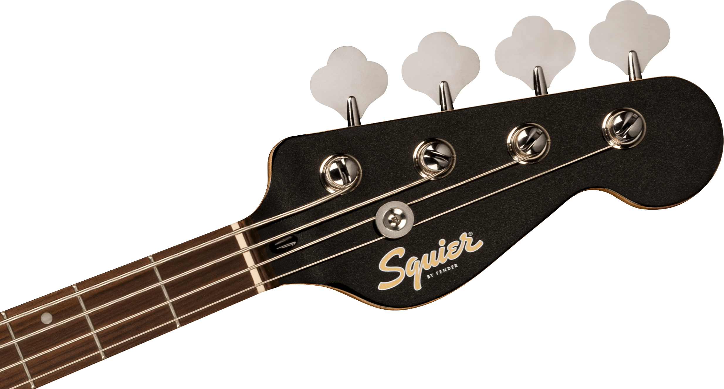Paranormal Rascal Bass HH, Laurel Fingerboard, White Pearloid Pickguard, Metallic Black追加画像 Paranormal Rascal Bass HH, Laurel Fingerboard, White Pearloid Pickguard, Metallic Black追加画像