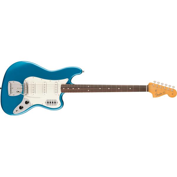 Fender-Vintera® II '60s Bass VI, Rosewood Fingerboard, Lake Placid Blue