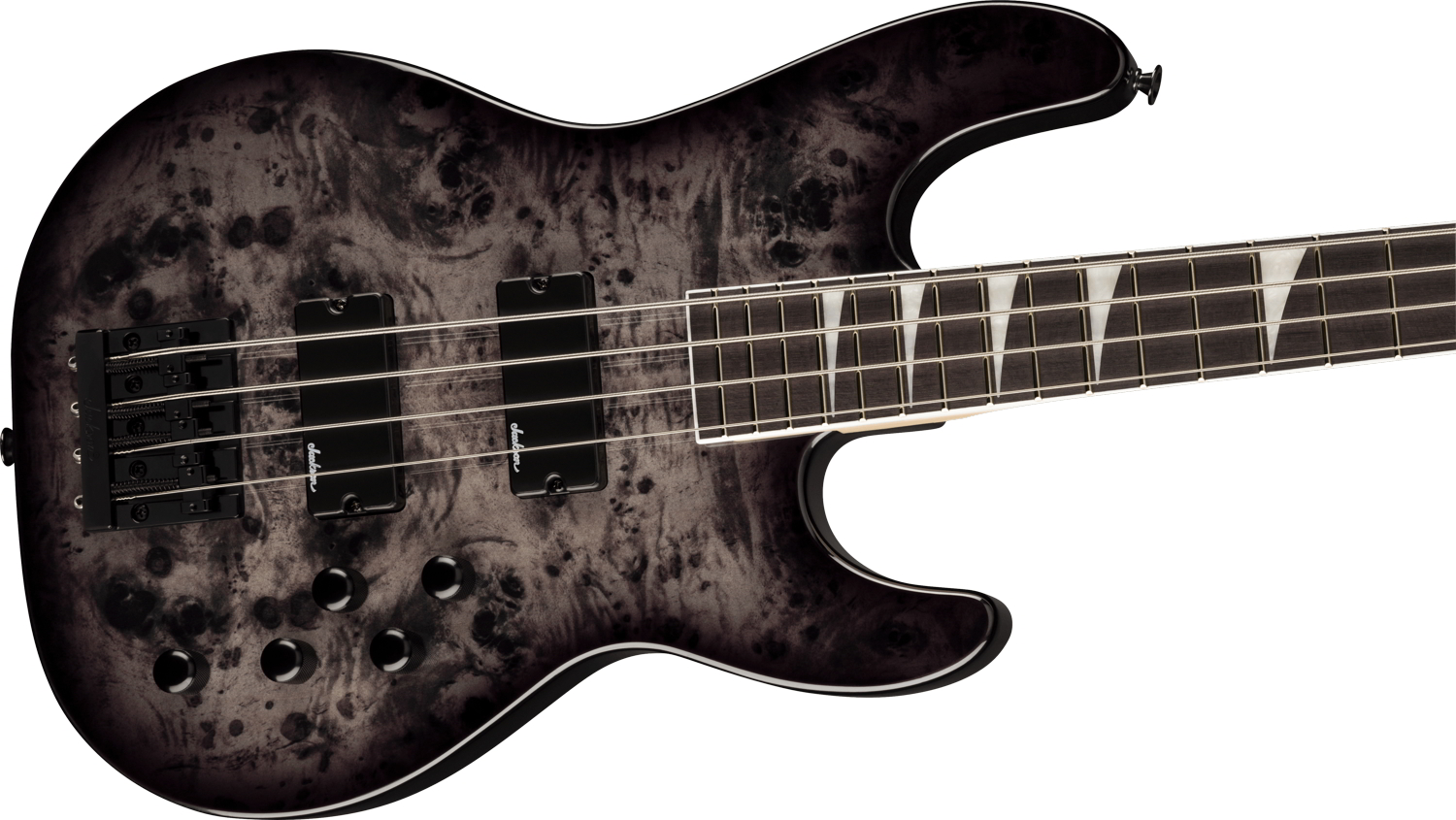 JS Series Concert™ Bass CB JS3P, Amaranth Fingerboard, Transparent Black追加画像 JS Series Concert™ Bass CB JS3P, Amaranth Fingerboard, Transparent Black追加画像