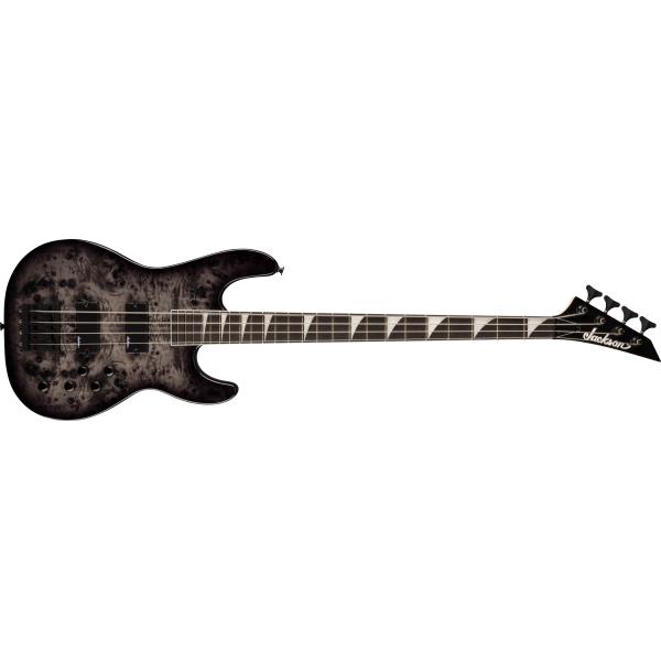 Jackson-エレキベースJS Series Concert™ Bass CB JS3P, Amaranth Fingerboard, Transparent Black