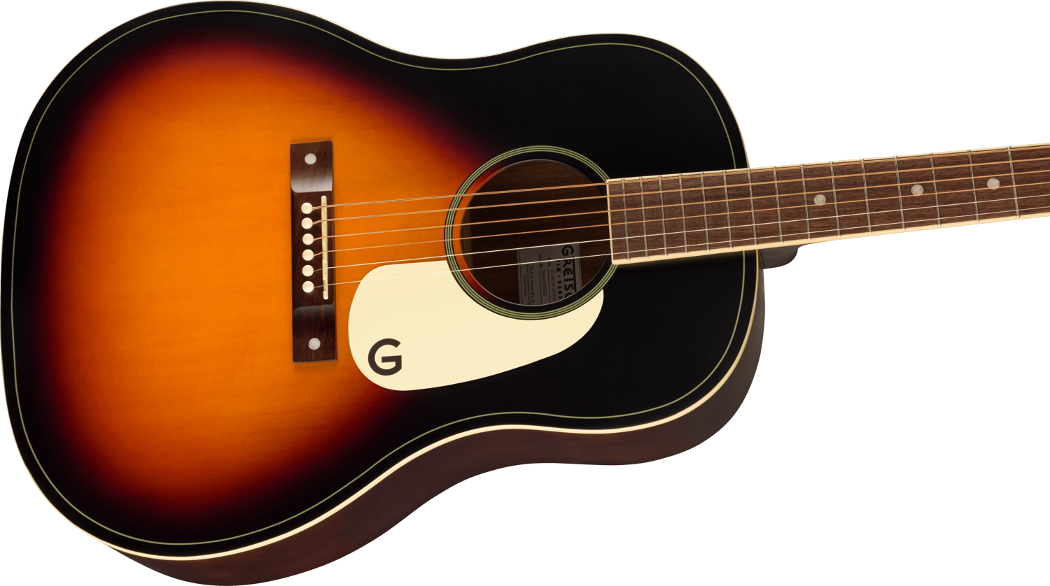 Jim Dandy™ Dreadnought, Walnut Fingerboard, White Pickguard, Rex Burst追加画像 Jim Dandy™ Dreadnought, Walnut Fingerboard, White Pickguard, Rex Burst追加画像