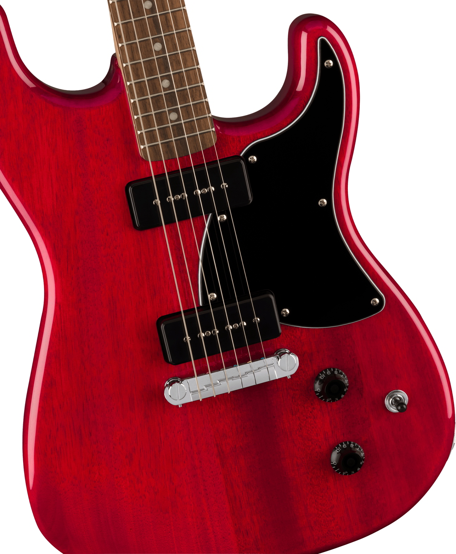 Paranormal Strat-O-Sonic, Laurel Fingerboard, Black Pickguard, Crimson Red Transparent追加画像 Paranormal Strat-O-Sonic, Laurel Fingerboard, Black Pickguard, Crimson Red Transparent追加画像