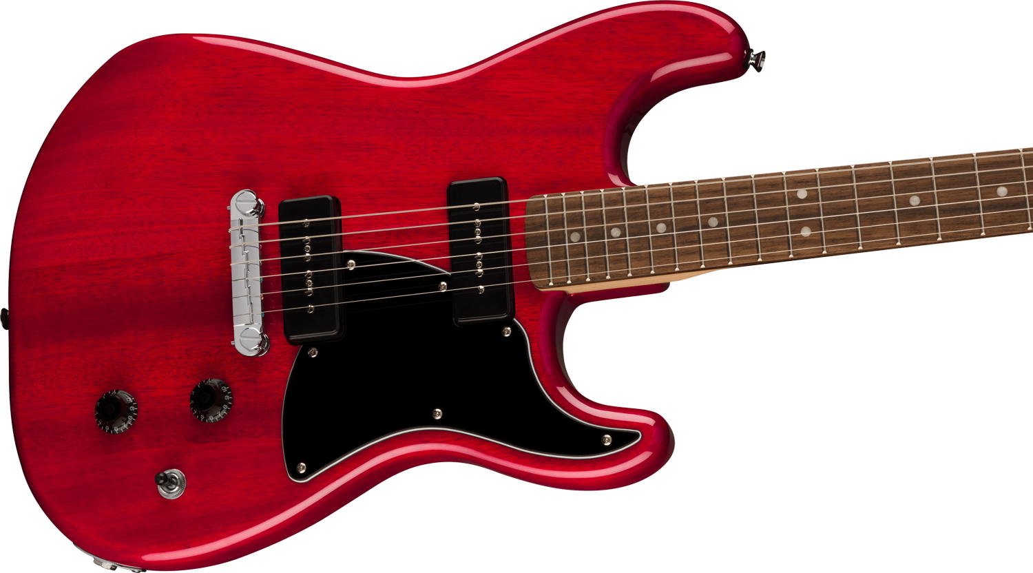 Paranormal Strat-O-Sonic, Laurel Fingerboard, Black Pickguard, Crimson Red Transparent追加画像 Paranormal Strat-O-Sonic, Laurel Fingerboard, Black Pickguard, Crimson Red Transparent追加画像