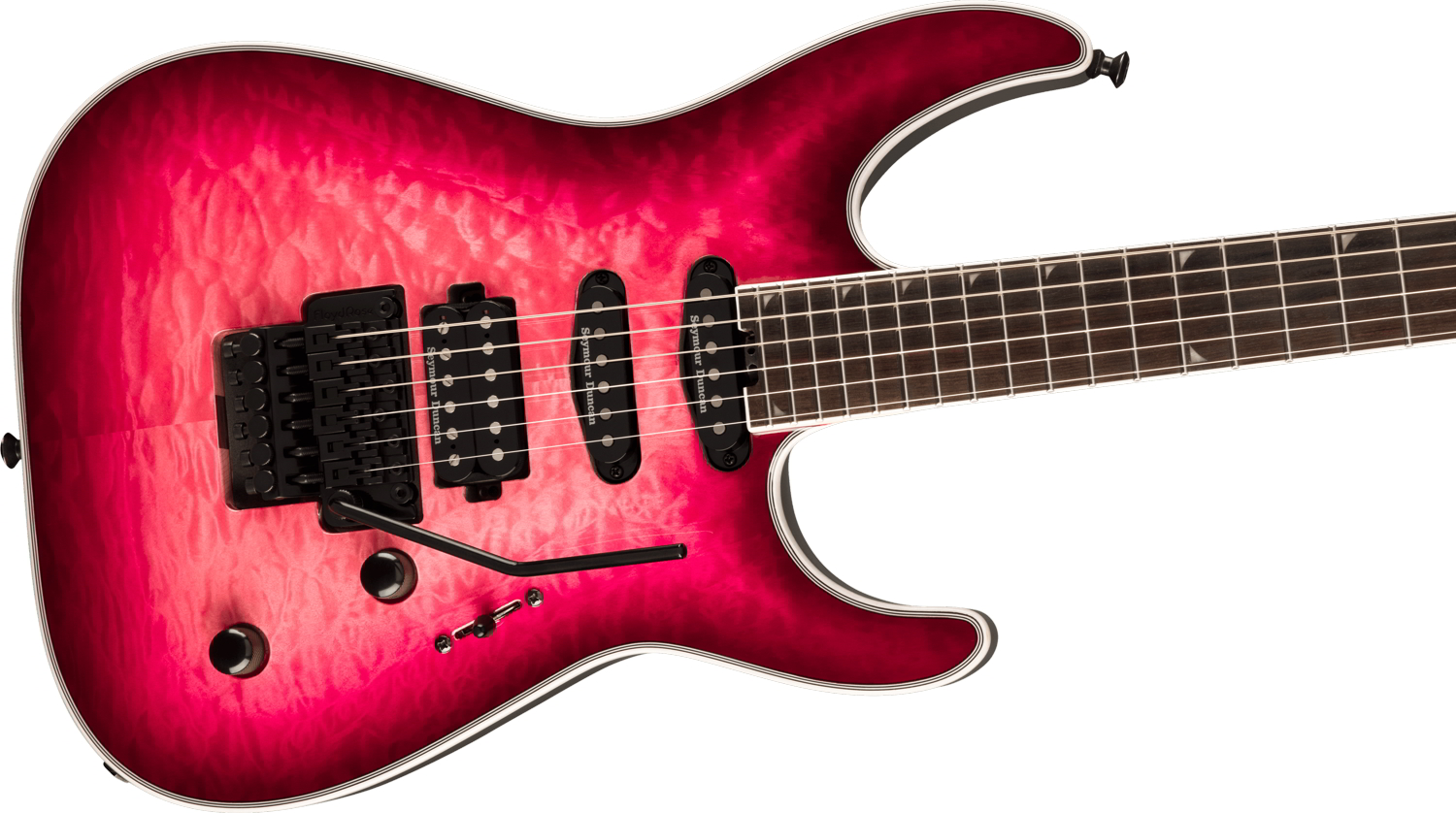 Pro Plus Series Soloist™ SLA3Q, Ebony Fingerboard, Fuschia Burst追加画像 Pro Plus Series Soloist™ SLA3Q, Ebony Fingerboard, Fuschia Burst追加画像