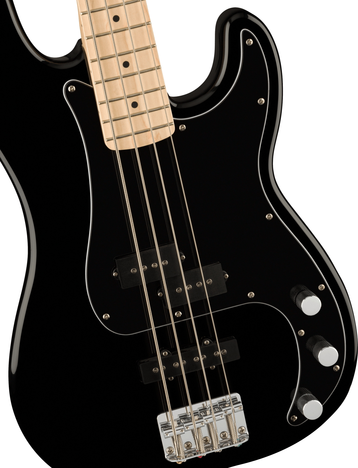 Affinity Series™ Precision Bass® PJ, Maple Fingerboard, Black Pickguard, Black追加画像 Affinity Series™ Precision Bass® PJ, Maple Fingerboard, Black Pickguard, Black追加画像
