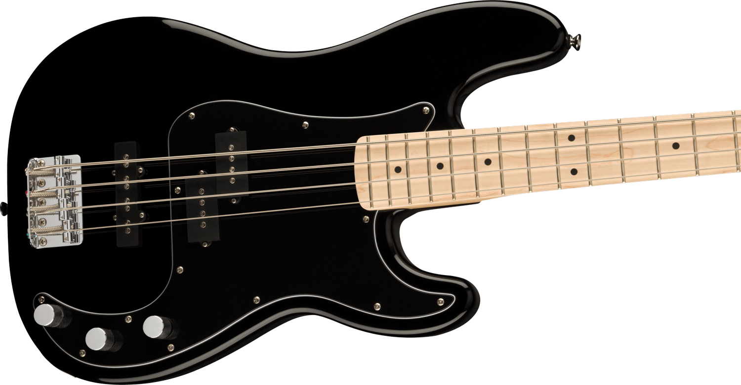 Affinity Series™ Precision Bass® PJ, Maple Fingerboard, Black Pickguard, Black追加画像 Affinity Series™ Precision Bass® PJ, Maple Fingerboard, Black Pickguard, Black追加画像