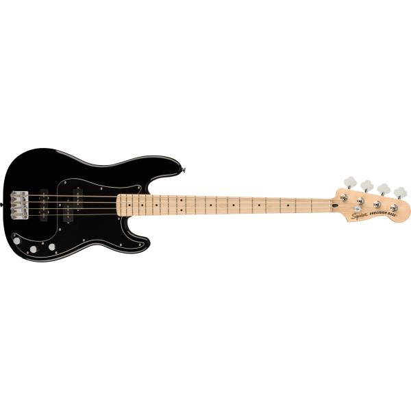 Squier-Affinity Series™ Precision Bass® PJ, Maple Fingerboard, Black Pickguard, Black