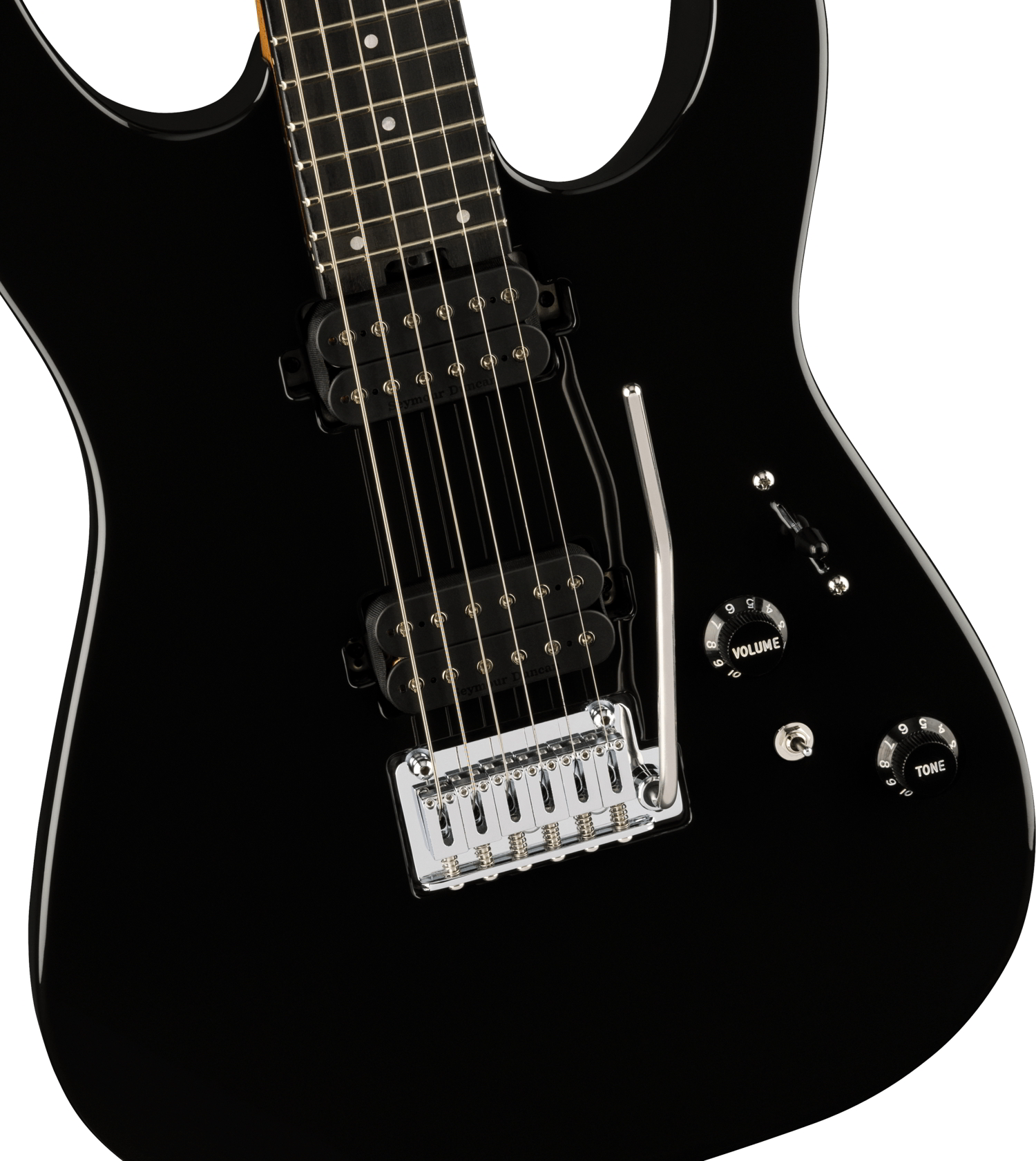 Pro-Mod DK24 HH 2PT EB, Ebony Fingerboard, Gloss Black追加画像 Pro-Mod DK24 HH 2PT EB, Ebony Fingerboard, Gloss Black追加画像