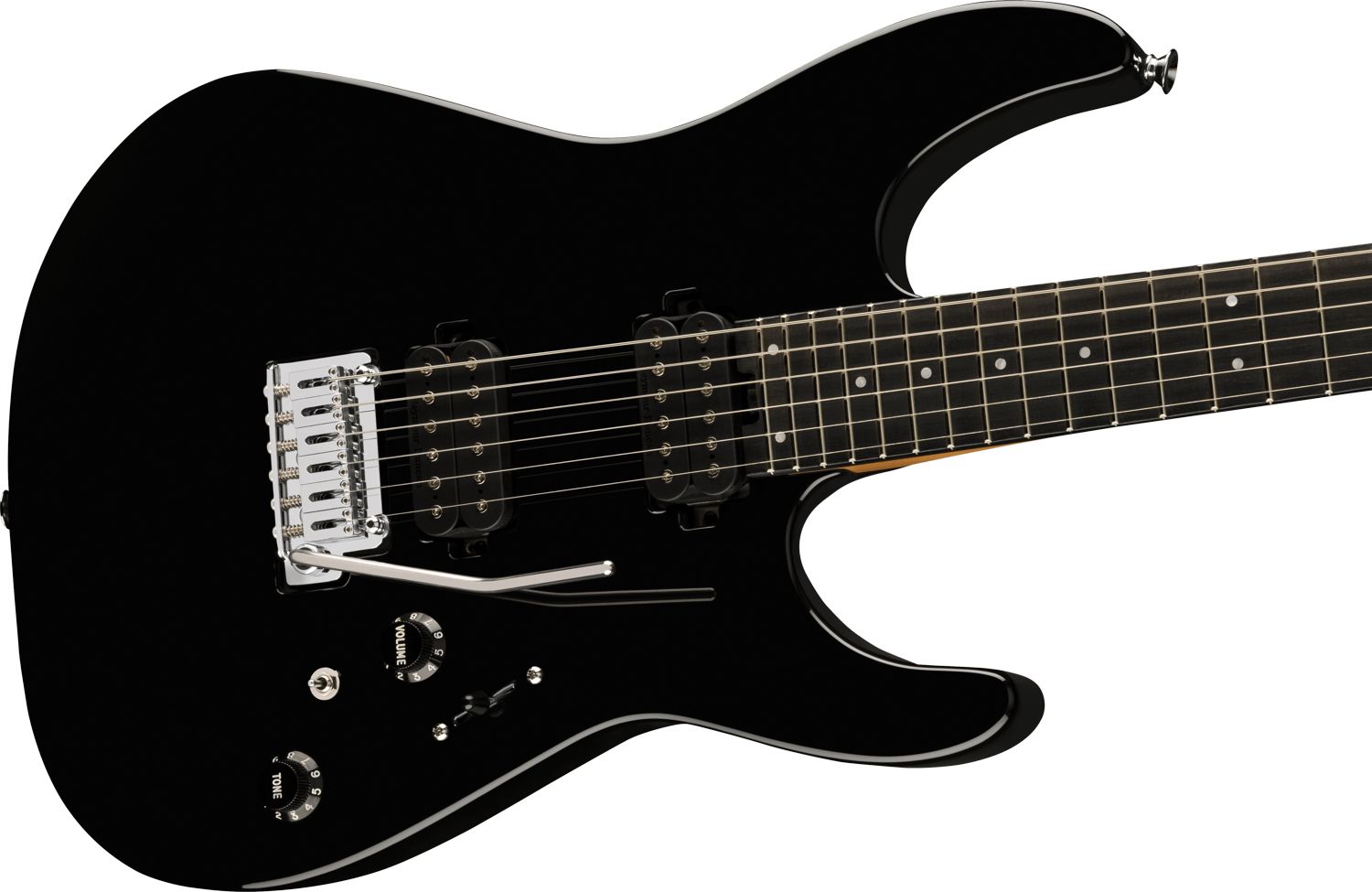 Pro-Mod DK24 HH 2PT EB, Ebony Fingerboard, Gloss Black追加画像 Pro-Mod DK24 HH 2PT EB, Ebony Fingerboard, Gloss Black追加画像