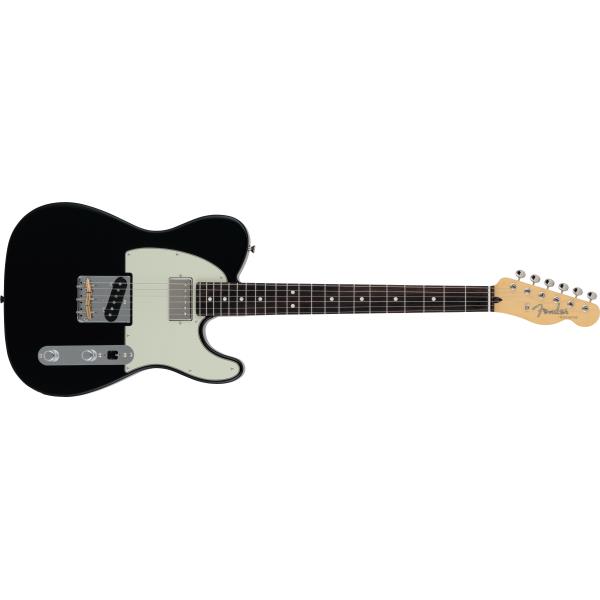 Fender-テレキャスター2024 Collection Made in Japan Hybrid II Telecaster® SH, Rosewood Fingerboard, Black
