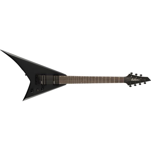 Jackson-エレキギターJS Series Rhoads JS22-7 RR HT, Amaranth Fingerboard, Satin Black