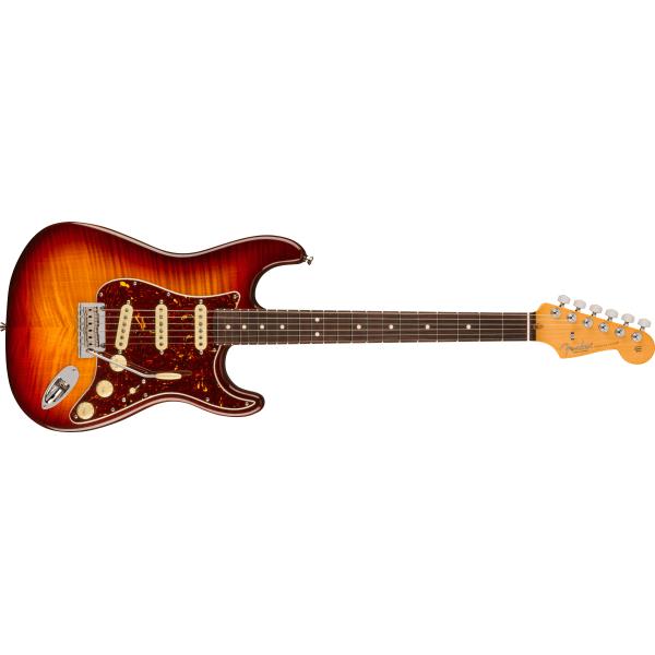 Fender-ストラトキャスター70th Anniversary American Professional II Stratocaster®, Rosewood Fingerboard, Comet Burst