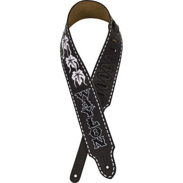 Fender-ストラップWaylon Jennings Signature Strap, Black