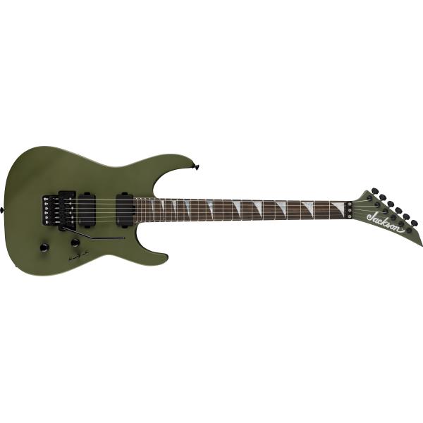 Jackson-エレキギターAmerican Series Soloist™ SL2MG, Ebony Fingerboard, Matte Army Drab