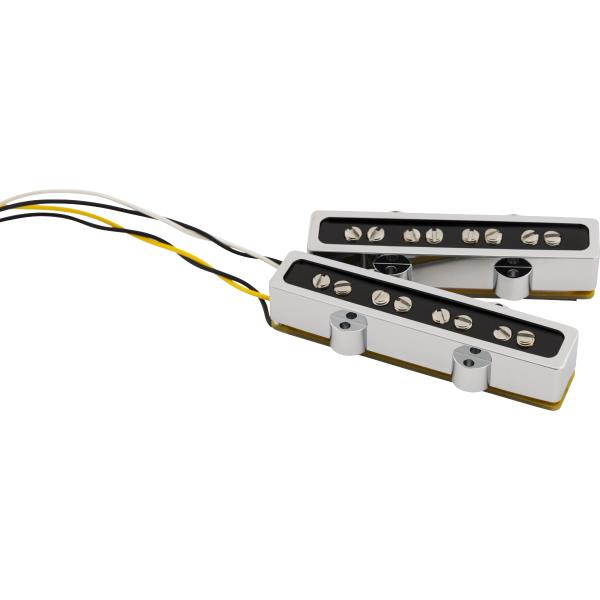 Fender-ピックアップCobalt Chrome Jazz Bass® Pickup Set