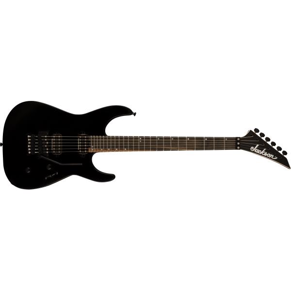 Jackson-エレキギターAmerican Series Virtuoso, Streaky Ebony Fingerboard, Satin Black