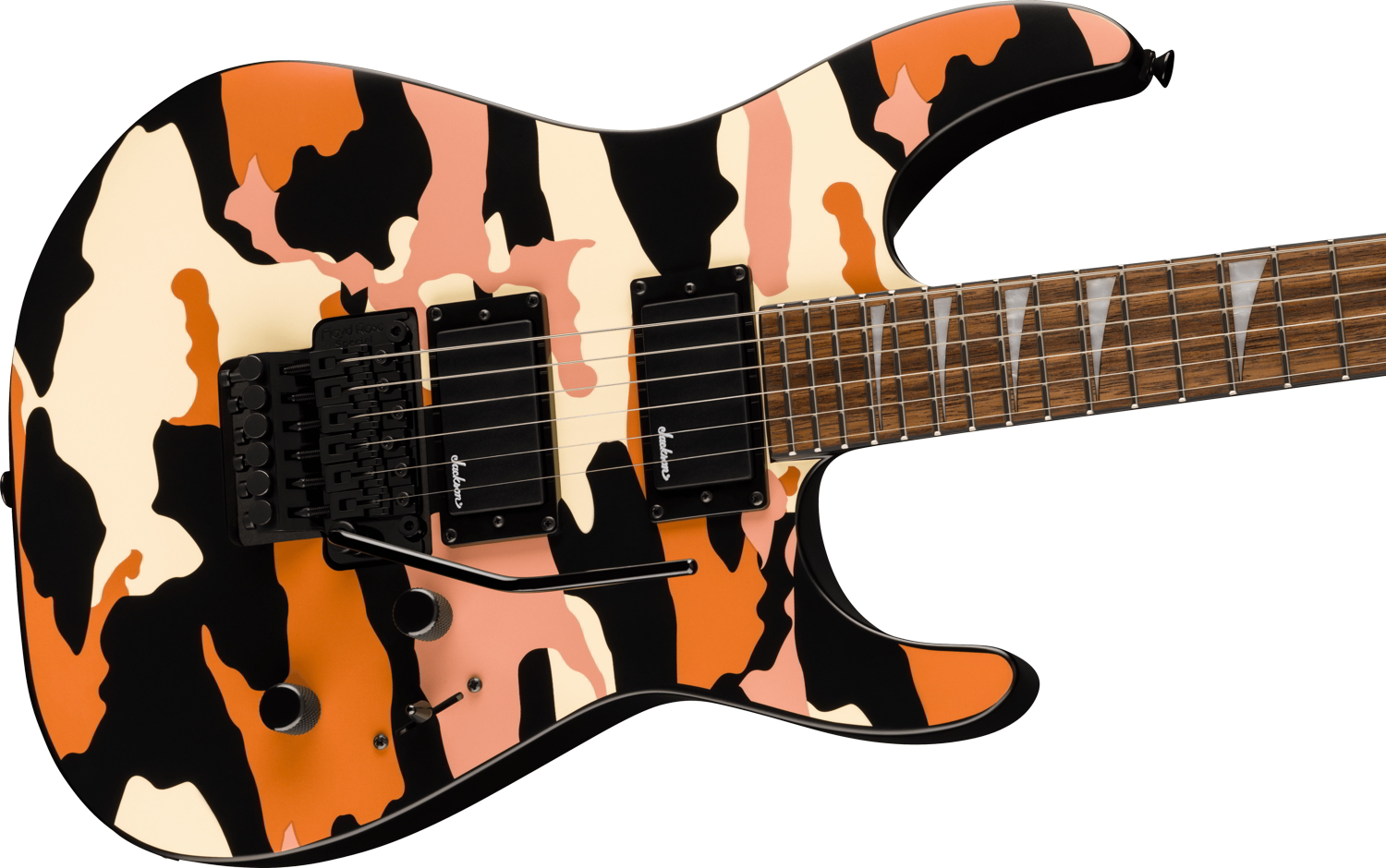X Series Soloist™ SLX DX Camo, Laurel Fingerboard, Butterscotch Camo追加画像 X Series Soloist™ SLX DX Camo, Laurel Fingerboard, Butterscotch Camo追加画像