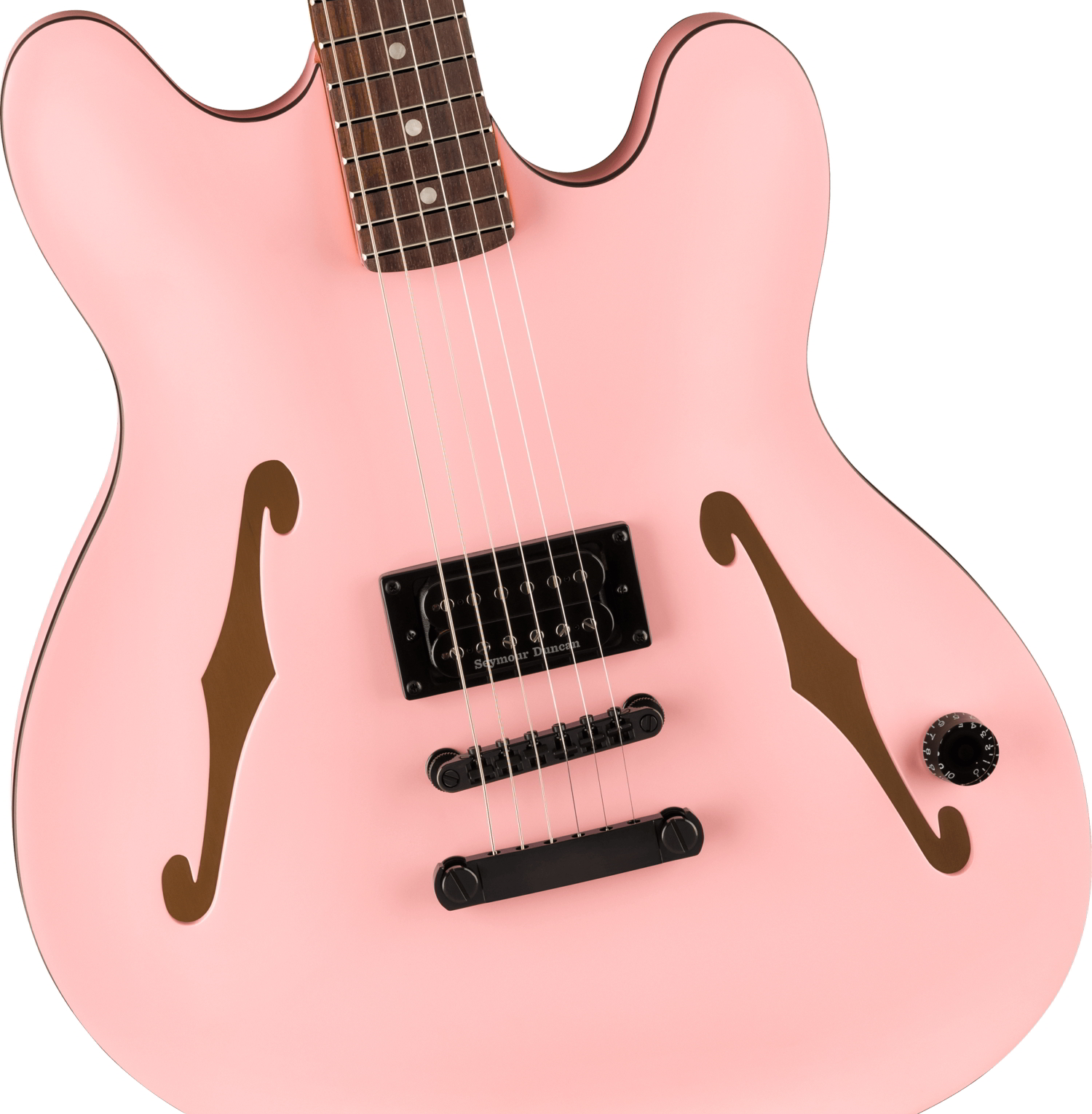 Tom DeLonge Starcaster®, Rosewood Fingerboard, Black Hardware, Satin Shell Pink追加画像 Tom DeLonge Starcaster®, Rosewood Fingerboard, Black Hardware, Satin Shell Pink追加画像